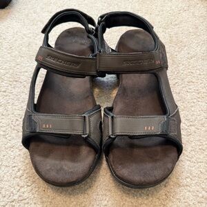 Skechers Louden Everyday Adjustable Strap Comfort Sandals